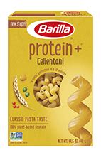 How many protein are in cellentani pasta - calories, carbs, nutrition