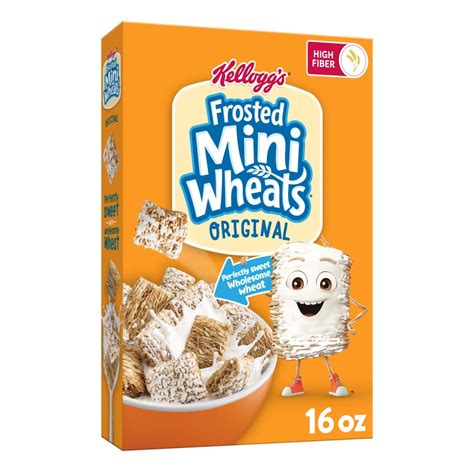 How many protein are in cereal frosted mini wheats ind - calories, carbs, nutrition