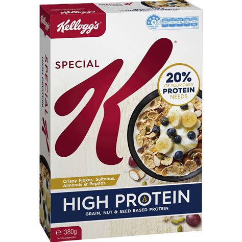 How many protein are in cereals ready-to-eat, kellogg's special k chocolate almond - calories, carbs, nutrition