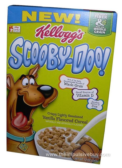 How many protein are in cereals ready-to-eat, kellogg scooby-doo! cereal - calories, carbs, nutrition