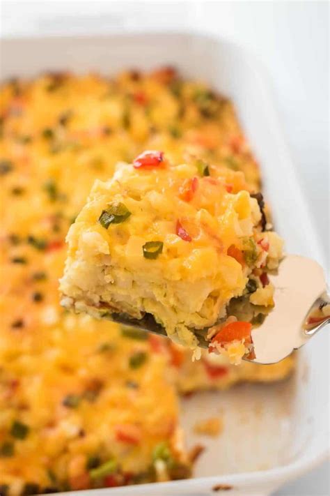 How many protein are in cheddar egg bake with hashbrown crust - calories, carbs, nutrition