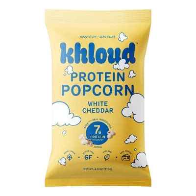 How many protein are in cheddar popcorn - calories, carbs, nutrition