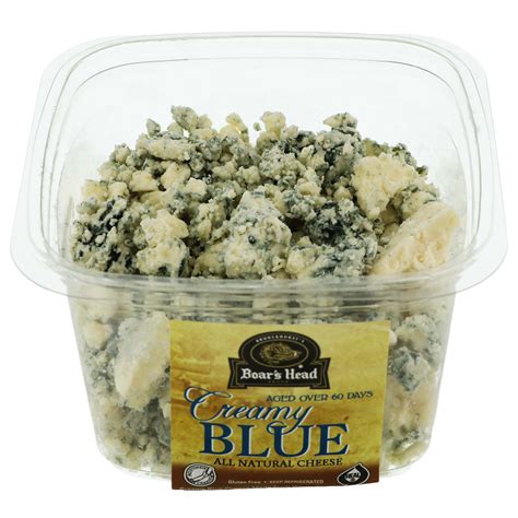 How many protein are in cheese blue crumbled 1 oz - calories, carbs, nutrition