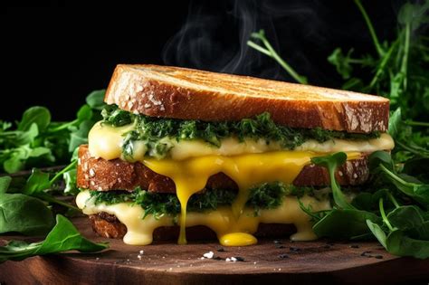 How many protein are in cheese panini garnished with mixed leaves - calories, carbs, nutrition