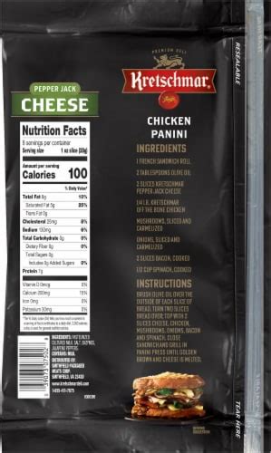 How many protein are in cheese pepper jack presliced 1 oz - calories, carbs, nutrition