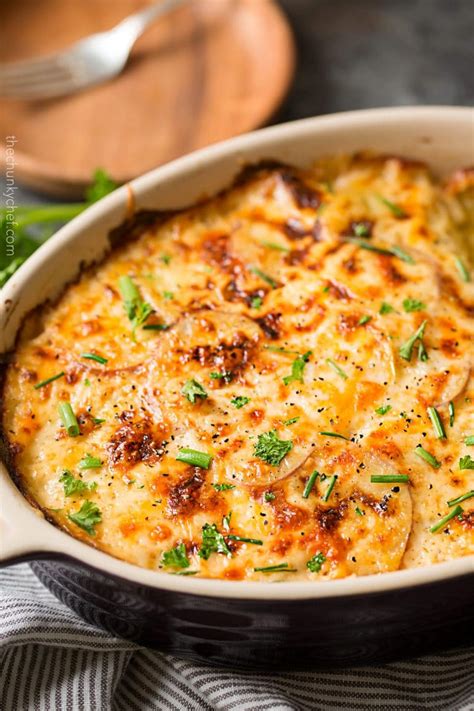 How many protein are in cheesy scalloped potatoes - calories, carbs, nutrition