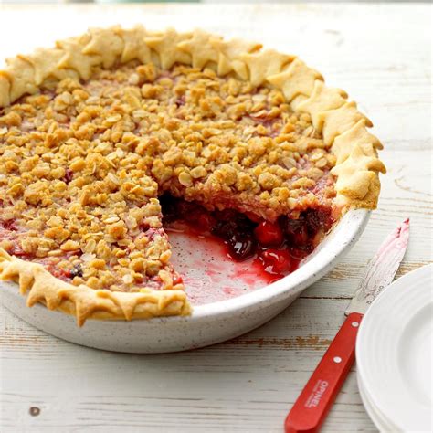 How many protein are in cherry crisp pie - calories, carbs, nutrition