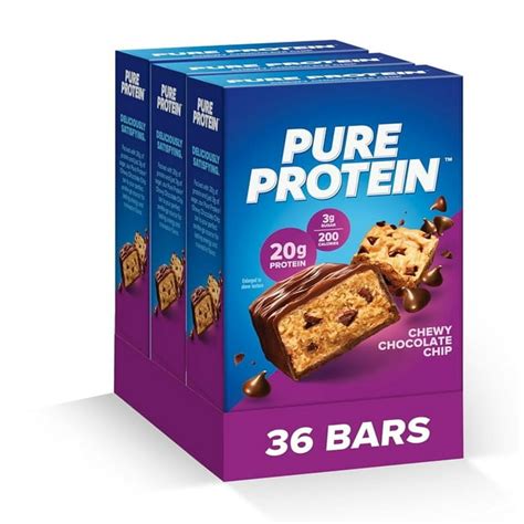 How many protein are in chewy chocolate chip packs 2 go! - calories, carbs, nutrition