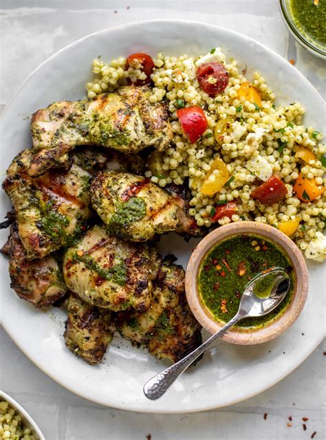 How many protein are in chicken and couscous salad - calories, carbs, nutrition