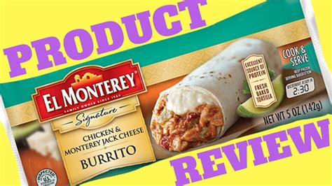 How many protein are in chicken and monterey jack cheese burrito - calories, carbs, nutrition