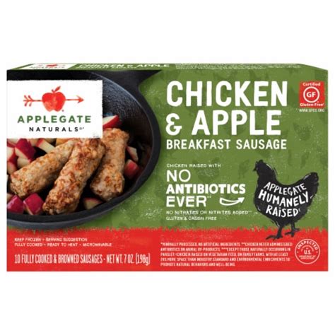 How many protein are in chicken apple breakfast sausage - calories, carbs, nutrition