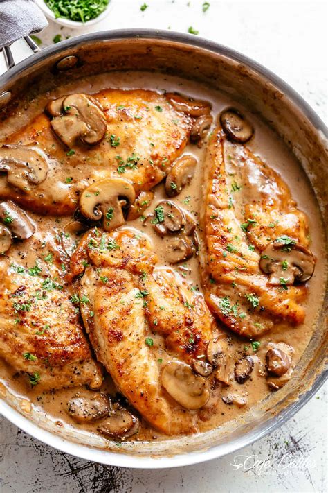 How many protein are in chicken breast marsala - calories, carbs, nutrition