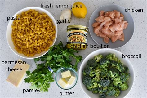How many protein are in chicken broccoli scampi (9629.0) - calories, carbs, nutrition