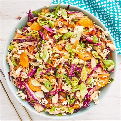 How many protein are in chicken mandarin salad - calories, carbs, nutrition