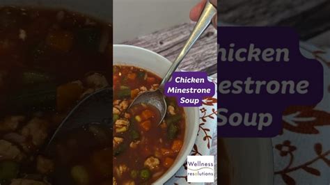 How many protein are in chicken minestrone - calories, carbs, nutrition