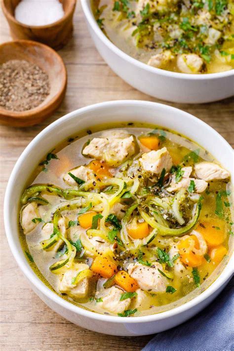 How many protein are in chicken noodle soup - low fat - calories, carbs, nutrition