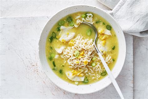 How many protein are in chicken noodle with corn & mushroom soup - calories, carbs, nutrition