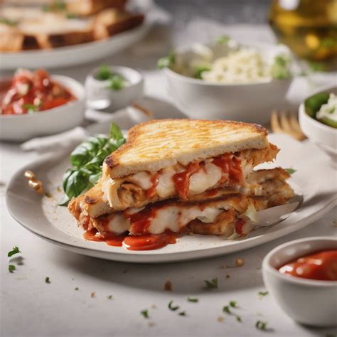 How many protein are in chicken parmesan melt (12 inch) - calories, carbs, nutrition