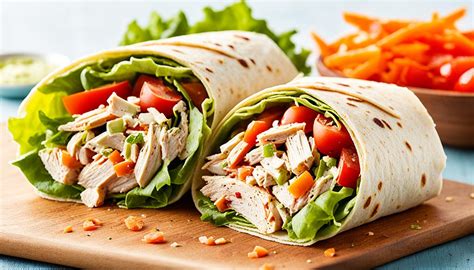 How many protein are in chicken salad wrap - calories, carbs, nutrition