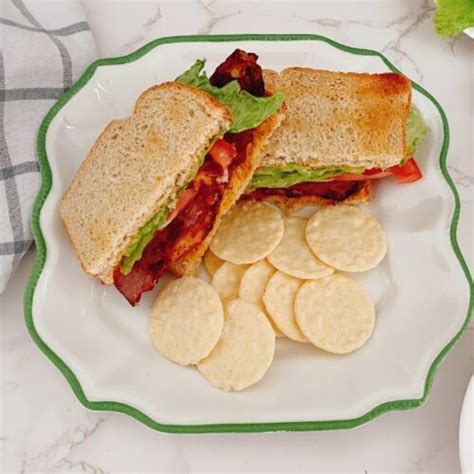 How many protein are in chicken sandwich - ranch blt - grilled - calories, carbs, nutrition
