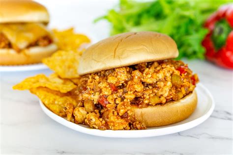 How many protein are in chicken sloppy joe - calories, carbs, nutrition