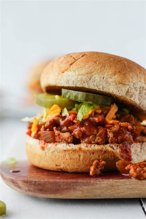 How many protein are in chicken sloppy joe filling - calories, carbs, nutrition