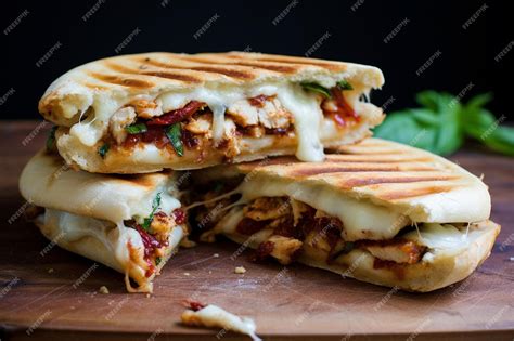 How many protein are in chicken sun-dried tomato panini - calories, carbs, nutrition
