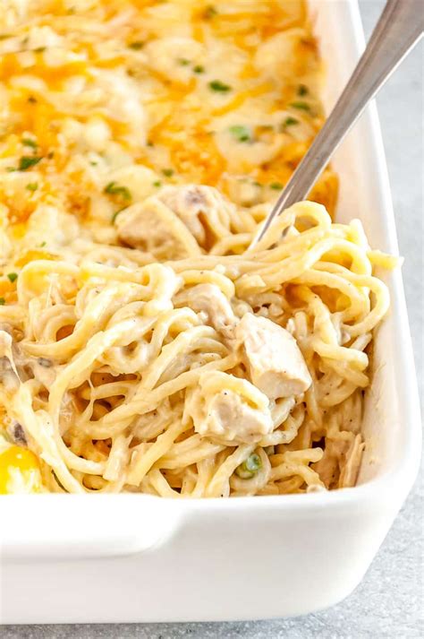 How many protein are in chicken tetrazzini casserette - calories, carbs, nutrition