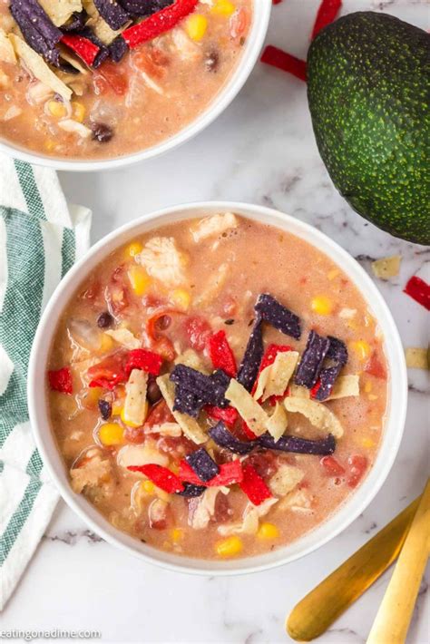 How many protein are in chicken tortilla soup - calories, carbs, nutrition