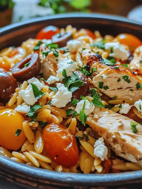 How many protein are in chicken vincenza with orzo casserette - calories, carbs, nutrition