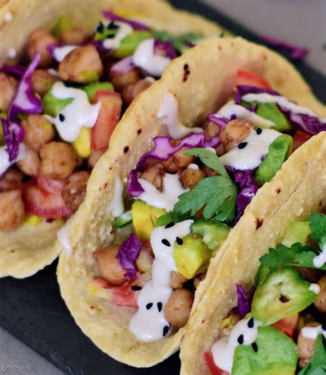 How many protein are in chickpea tagine taco - calories, carbs, nutrition