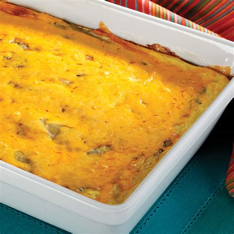 How many protein are in chili relleno casserole - calories, carbs, nutrition