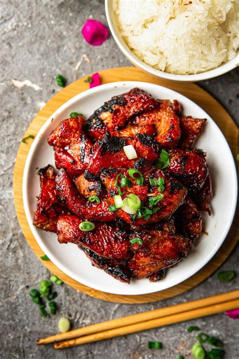 How many protein are in chinese bbq pork - calories, carbs, nutrition