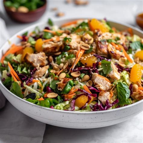 How many protein are in chinese chicken salad - calories, carbs, nutrition