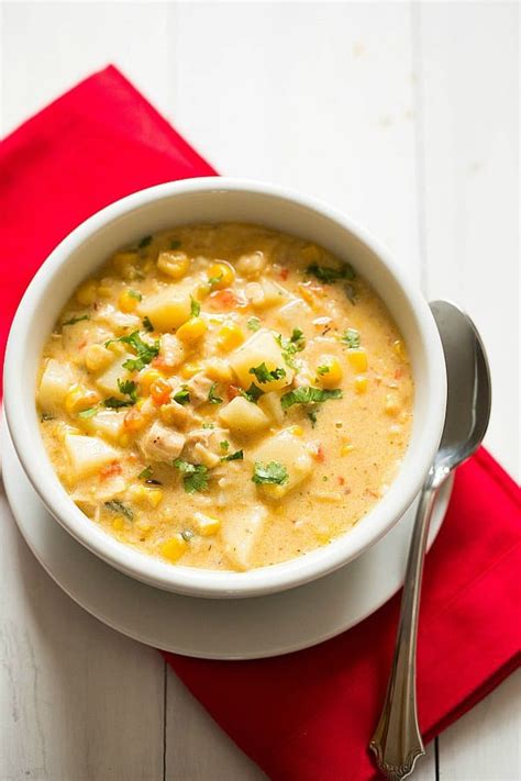 How many protein are in chipotle chicken and corn chowder - calories, carbs, nutrition