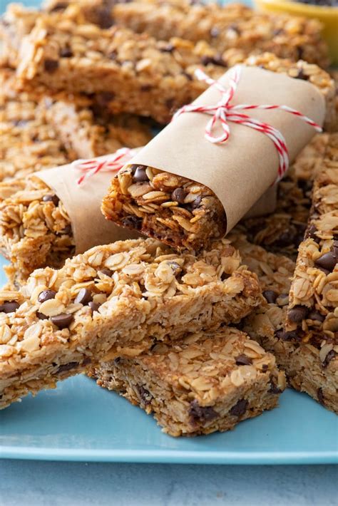 How many protein are in choc chip granola bar - calories, carbs, nutrition