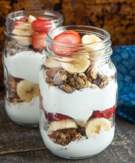 How many protein are in choco-strawberry bannana parfait - calories, carbs, nutrition