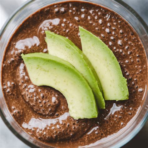 How many protein are in chocolate avocado chia pudding (74740.0) - calories, carbs, nutrition