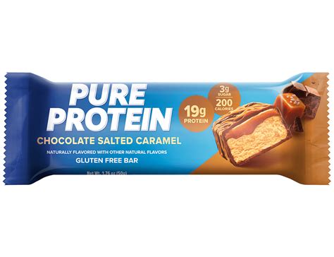 How many protein are in chocolate caramel & pretzel - calories, carbs, nutrition