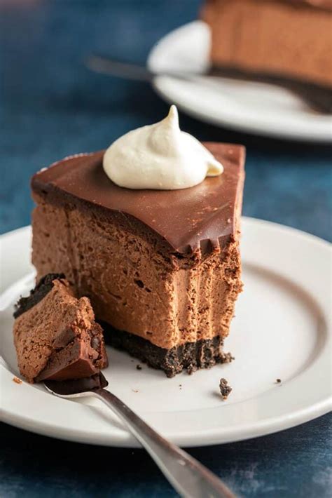 How many protein are in chocolate cheesecake - calories, carbs, nutrition