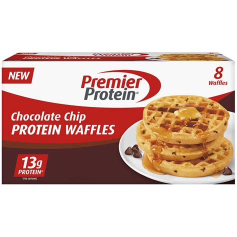 How many protein are in chocolate chip waffles - calories, carbs, nutrition