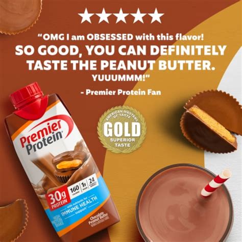 How many protein are in chocolate peanut butter - calories, carbs, nutrition