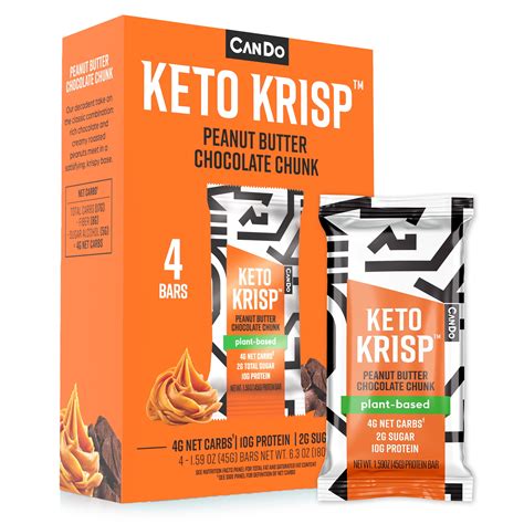 How many protein are in chocolate peanut butter krisp - calories, carbs, nutrition