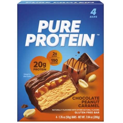 How many protein are in chocolate peanut caramel - calories, carbs, nutrition