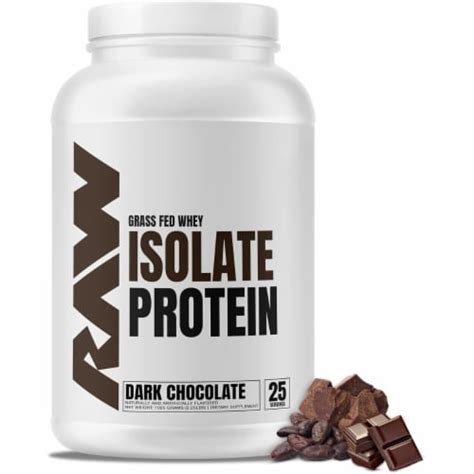 How many protein are in chocolate raw protein powder (11/24/12) - calories, carbs, nutrition