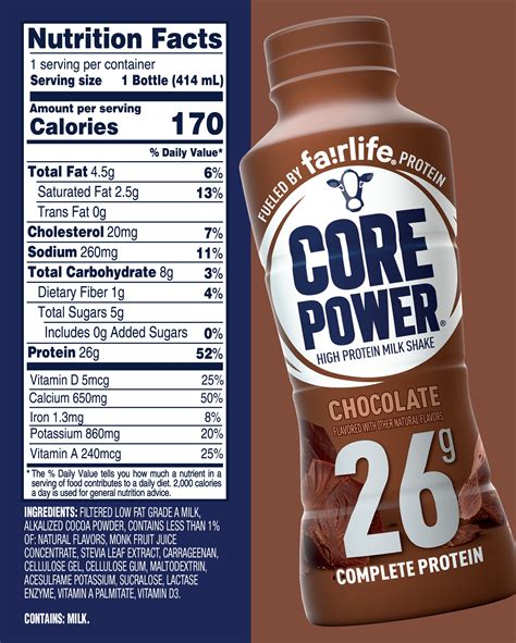 How many protein are in chocolate-protein powder - calories, carbs, nutrition