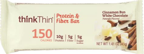 How many protein are in cinnamon bun white chocolate - calories, carbs, nutrition