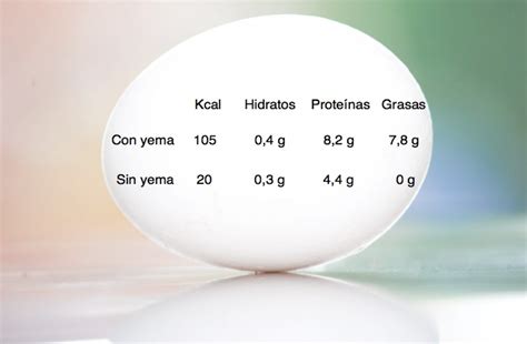 How many protein are in clara de huevo - calories, carbs, nutrition