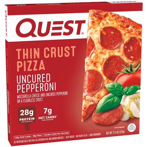 How many protein are in classic crust pepperoni pizza - calories, carbs, nutrition