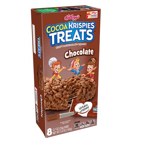 How many protein are in cocoa krispie treats - calories, carbs, nutrition